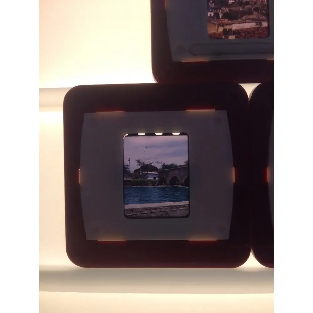 Lot of 3 Vintage Kodachrome 1940s Europe California Photograph Color Slides